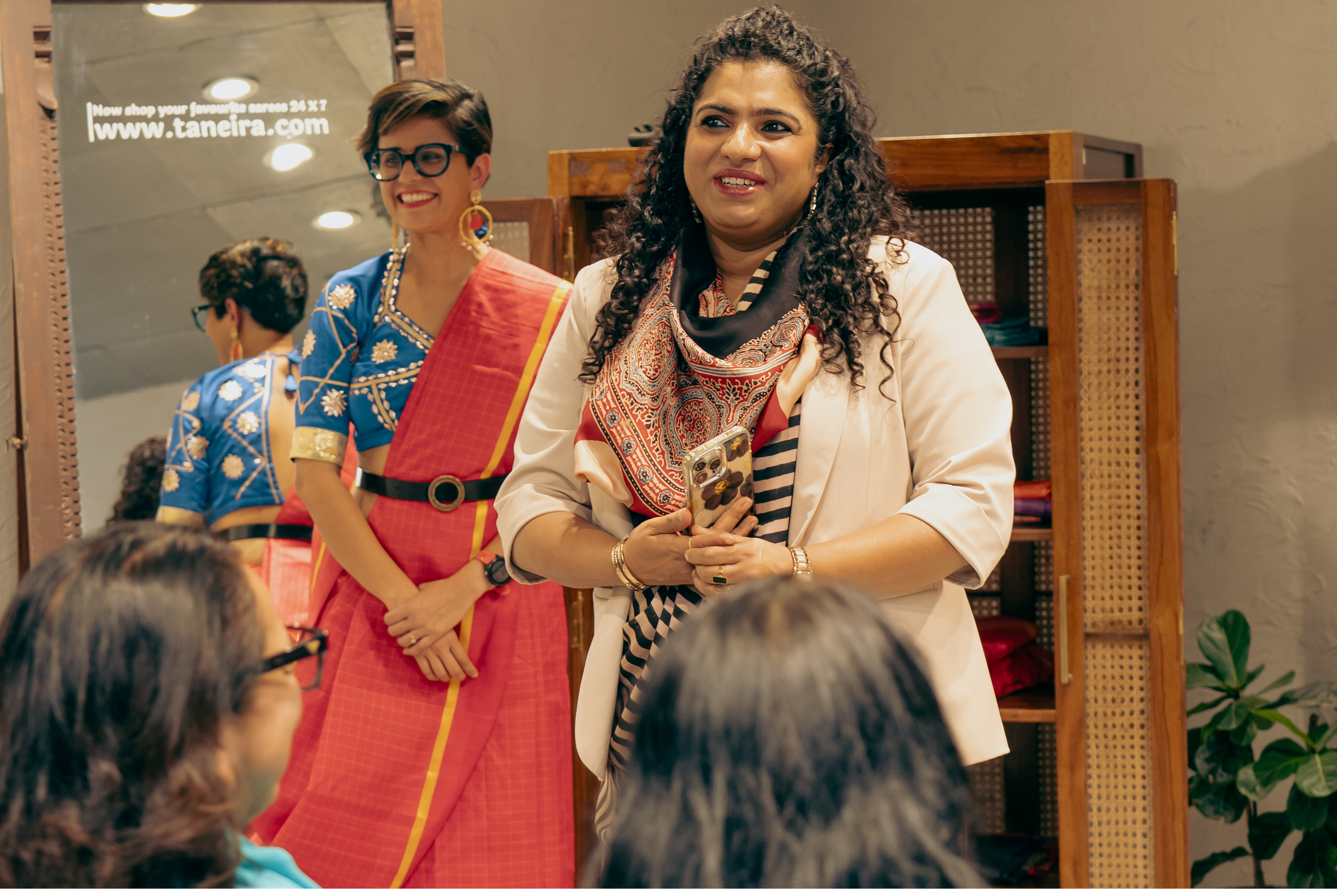 Saree Draping Masterclass at Taneira